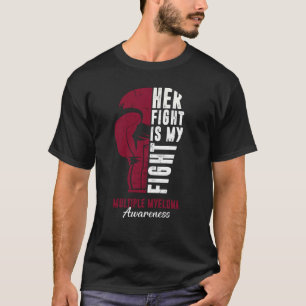 Camiseta Su Lucha Es Mi Lucha Múltiple Mieloma Sensibilizac