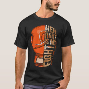 Camiseta Su Lucha Es Mi Lucha Naranja De Esclerosis Múltipl