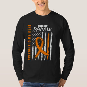 Camiseta Su lucha es mi lucha Papaw Esclerosis Múltiple Fla