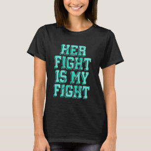 Camiseta Su Lucha Es Mi Lucha Pcos Síndro De Ovario Poliquí