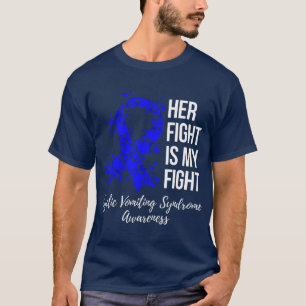 Camiseta Su Lucha Es Mi Lucha Por El Síndrome De Vómitos 
