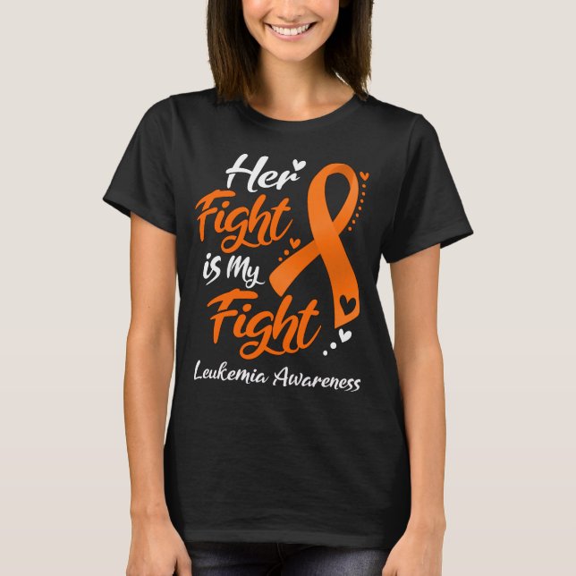 Camiseta Su lucha es mi lucha por la conciencia de la LEUKE (Anverso)