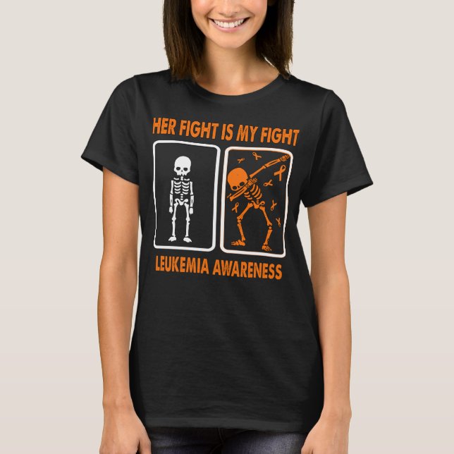 Camiseta Su lucha es mi lucha por la conciencia de la LEUKE (Anverso)