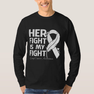 Camiseta Su lucha es mi lucha por la conciencia del cáncer 