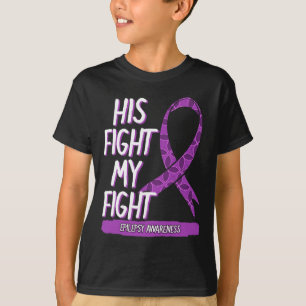 Camiseta Su Lucha Es Mi Lucha Por La Epilepsia Contra La Ci