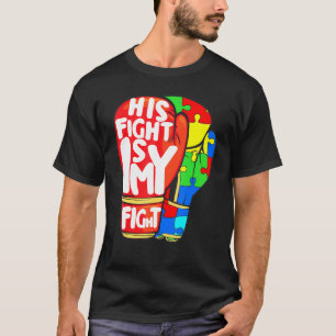 Camiseta Su lucha es mi lucha Puzzle Boxeo Boxeador Autismo