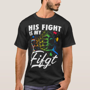 Camiseta Su Lucha Es Mi Lucha Puzzle Conciencia De Autismo