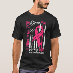 Camiseta Su Lucha Es Mi Lucha Que Llevo Rosa Para Mi Esposa