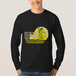 Camiseta Su Lucha Es Mi Lucha Spina Bifida Awareness Warri