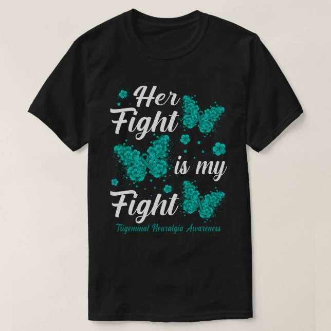 Camiseta Su Lucha Es Mi Lucha Trigeminal Neuralgia Awarenes (Diseño del anverso)