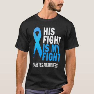 Camiseta Su lucha es mi lucha Usa Azul Conciencia de la Dia