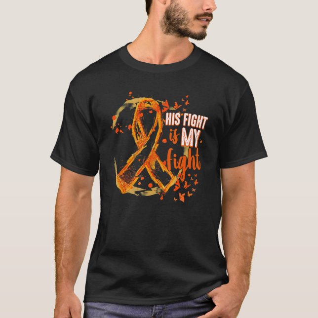 Camiseta Su lucha es mi Naranja de la lucha contra la EPOC (Anverso)