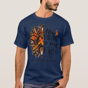 Camiseta Su Lucha Es Mi Naranja De Lucha, La Leucemia Del G