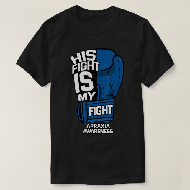 Camiseta Su Lucha Es Mi Pelea Apraxia Awareness Limb-Kinet (Diseño del anverso)