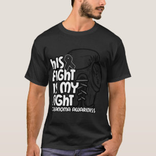 Camiseta Su Lucha Es Mi Pelea Cáncer De Piel Melanoma Aware