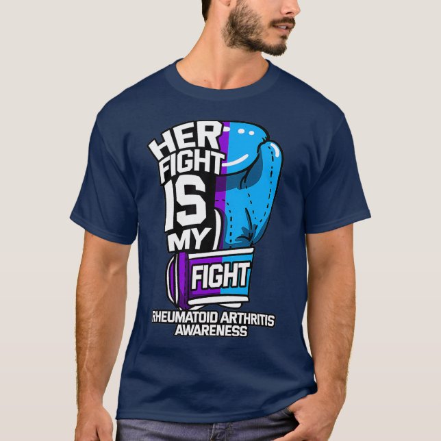 Camiseta Su Lucha Es Mi Regalo De Artritis Reumatoide (Anverso)