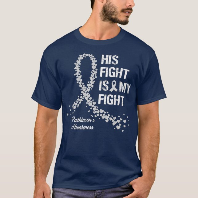 Camiseta Su Lucha Es Mis Regalos De Conciencia De Parkinson (Anverso)