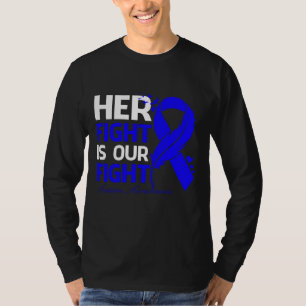 Camiseta Su lucha es nuestra cinta de conciencia sobre el A