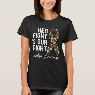 Camiseta Su lucha es nuestra lucha Autismo