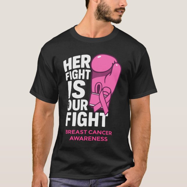 Camiseta Su lucha es nuestra lucha - Conciencia sobre el cá (Anverso)