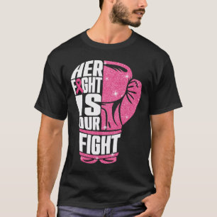 Camiseta Su Lucha Es Nuestra Lucha Contra El Cáncer De Mama