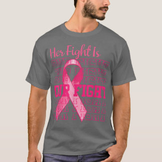 Camiseta Su Lucha Es Nuestra Lucha Contra El Cáncer De Mama