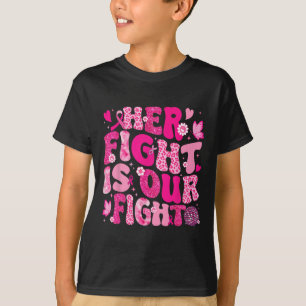 Camiseta Su Lucha Es Nuestra Lucha Contra El Cáncer De Mama