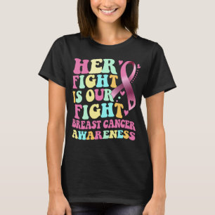 Camiseta Su lucha es nuestra lucha contra el cáncer de mama