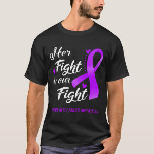 Camiseta Su lucha es nuestra lucha contra el cáncer de pánc