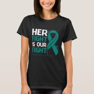 Camiseta Su lucha es nuestra lucha contra el CÁNCER OVÁRICO