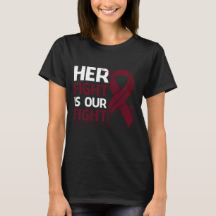 Camiseta Su lucha es nuestra lucha contra el ENFERMEDAD DE