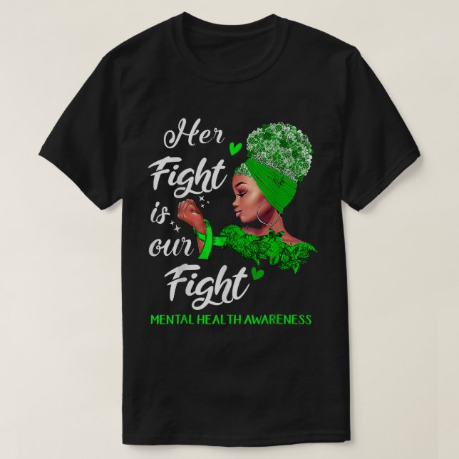 Camiseta Su lucha es nuestra lucha contra la conciencia de  (Diseño del anverso)