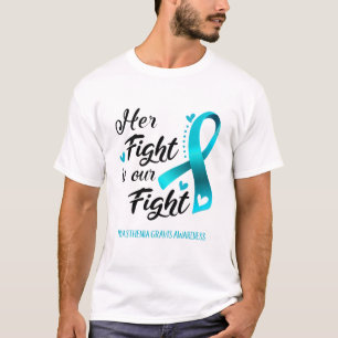 Camiseta Su lucha es nuestra lucha contra la miastenia grav