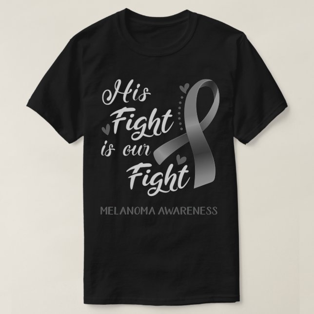 Camiseta Su Lucha Es Nuestro Apoyo A La Conciencia Sobre El (Diseño del anverso)