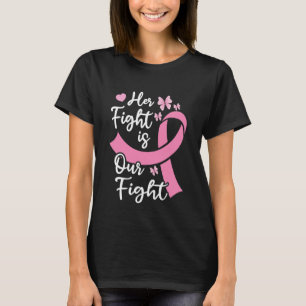 Camiseta Su lucha es nuestro apoyo familiar contra el cánc