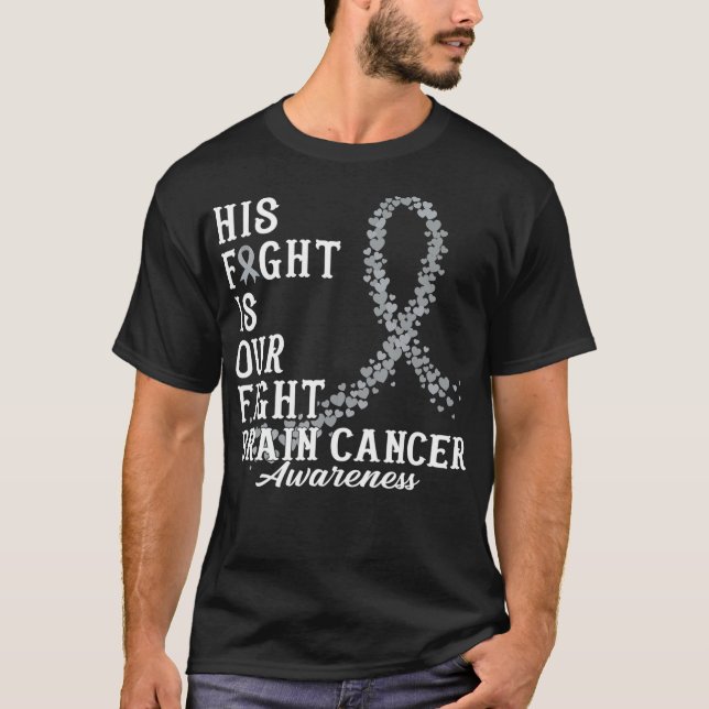Camiseta Su lucha es nuestro Día de Conciencia sobre el Cán (Anverso)