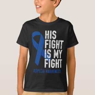 Camiseta Su Lucha Mi Lucha Apoyo Familiar Alopecia Areata