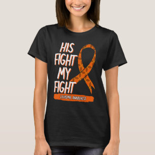 Camiseta Su lucha mi lucha conciencia de la leucemia lazo n