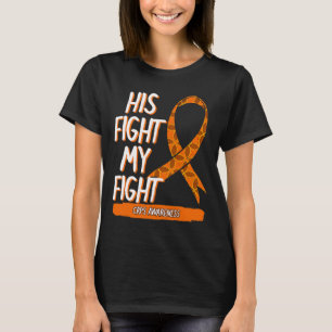 Camiseta Su lucha mi lucha Crps Awareness Orange Ribbon Rs