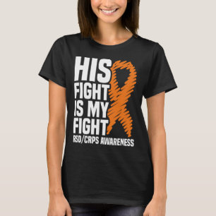 Camiseta Su Lucha Mi Lucha Naranja Ribbon Rsdcrps Concienci