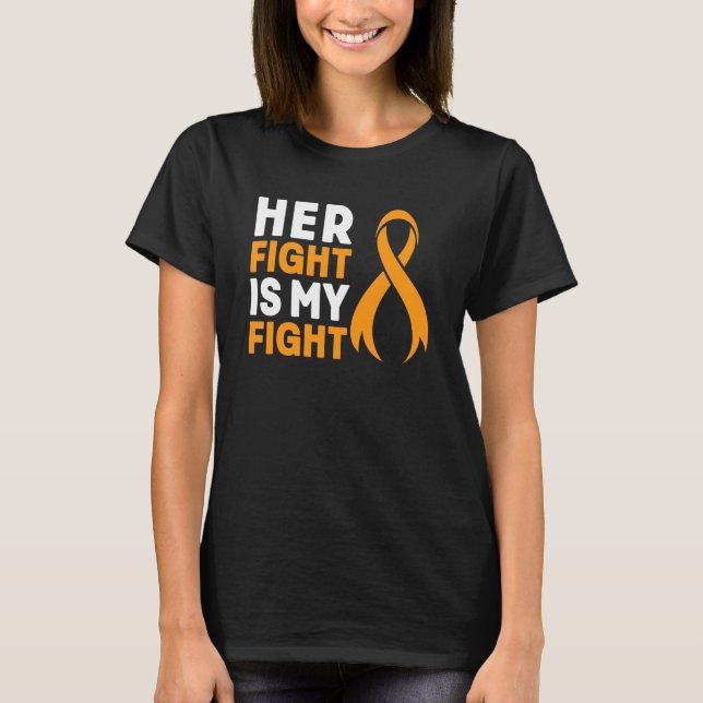 Camiseta Su Lucha Mi Lucha Señora Guerrera Esclerosis Múlti (Anverso)