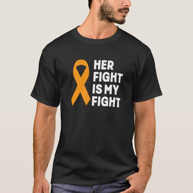 Camiseta Su Lucha Mi Lucha Señora Guerrera Esclerosis Múlti (Anverso)
