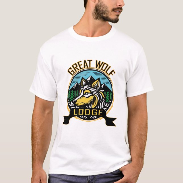 Camiseta Su lugar de vacaciones Gran Lobo (Anverso)