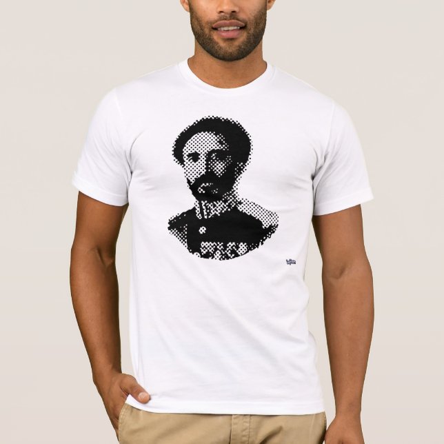 Camiseta Su majestad imperial Haile Selassie (Anverso)