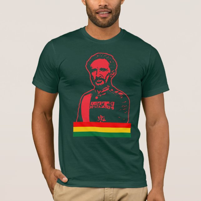 Camiseta Su Majestad Imperial Haile Selassie (Anverso)
