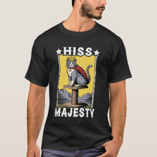 Camiseta Su Majestad Poste de Rascar Árbol Gato