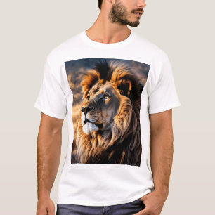 Camiseta Su majestad ruidosa: El Tee de León