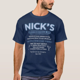 Camiseta Su Maravillosa Vida Bar de Nicks George Bailey Cla