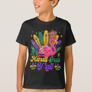 Camiseta Su Mardi Gras Yall Flamenco Divertido Carnaval Nue