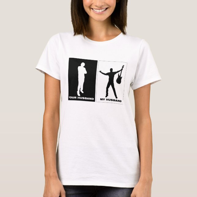 Camiseta Su marido, mi marido (Anverso)